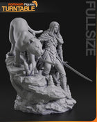 Drizzt Do'Urden — Baldurs Gate — Statue by NomNom