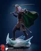 Drizzt Do'Urden — drizzt-do'urden — Statue by H3llcreator
