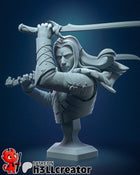 Drizzt Do'Urden — drizzt-do'urden — Statue by H3llcreator