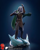 Drizzt Do'Urden — drizzt-do'urden — Statue by H3llcreator