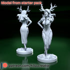 Dryad — mythology — Statue by H3llcreator