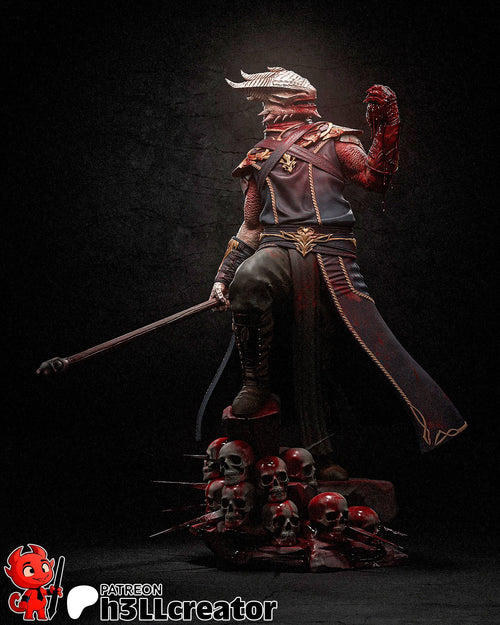 Dark Urge — baldur's-gate-3 — Statue by H3llcreator