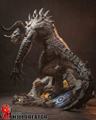 Deathclaw v2 — bethesda — Statue by H3llcreator
