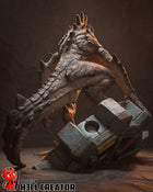 Deathclaw v2 — bethesda — Statue by H3llcreator