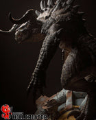 Deathclaw v2 — bethesda — Statue by H3llcreator