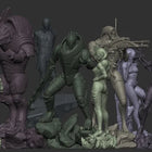 Samara — diorama — Statue by H3llcreator