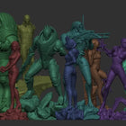 Miranda — diorama — Statue by H3llcreator
