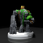 Earth elemental (Pose 1) — earth-elemental — Statue by H3llcreator
