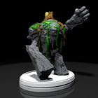 Earth elemental (pose 2) — dnd-monster — Statue by H3llcreator