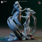 Emma Frost vs Malice | Marvel Rivals — Statue by Bulkamancer