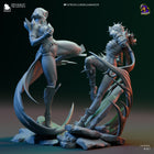 Emma Frost vs Malice | Marvel Rivals — Statue by Bulkamancer
