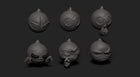 Emoji Christmas Ornament Set — Statue by Bulkamancer
