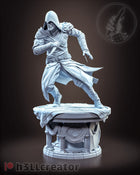 Ezio Auditore — assassin's-creed — Statue by H3llcreator