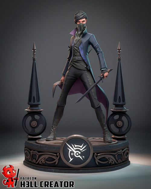 Emily — art-toy — Statue by H3llcreator
