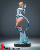 Emma Frost — diamondhead — Statue by H3llcreator