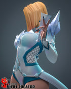Emma Frost — diamondhead — Statue by H3llcreator