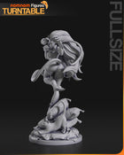 Felicia Rosemary — Dark Stalkers — Statue by NomNom
