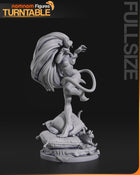 Felicia Rosemary — Dark Stalkers — Statue by NomNom