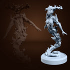 Fire elemental (Pose 2) — dnd-monster — Statue by H3llcreator