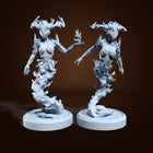 Fire elemental — Statue by H3llcreator