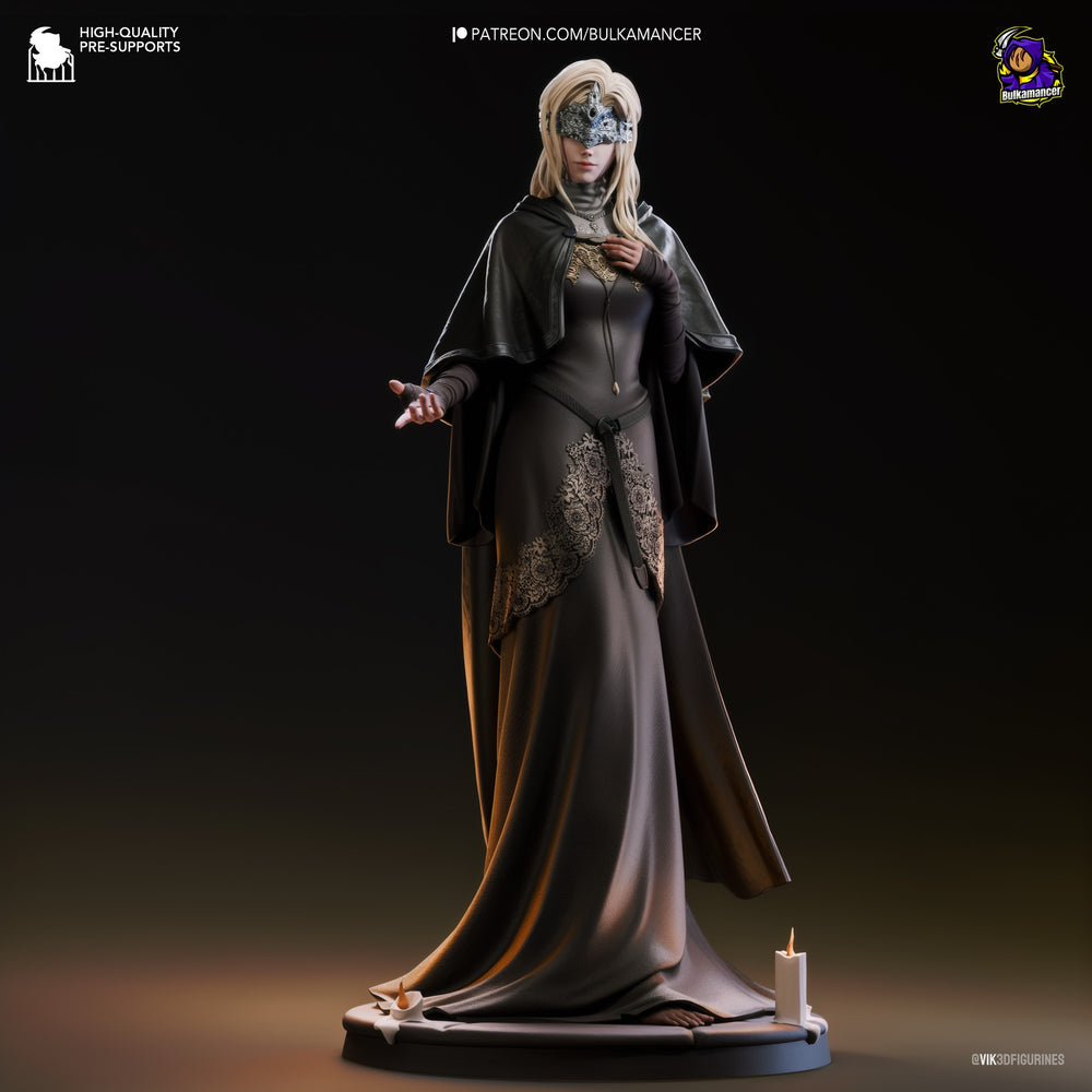 Fire Keeper — Dark Souls 3 — Statue by Bulkamancer