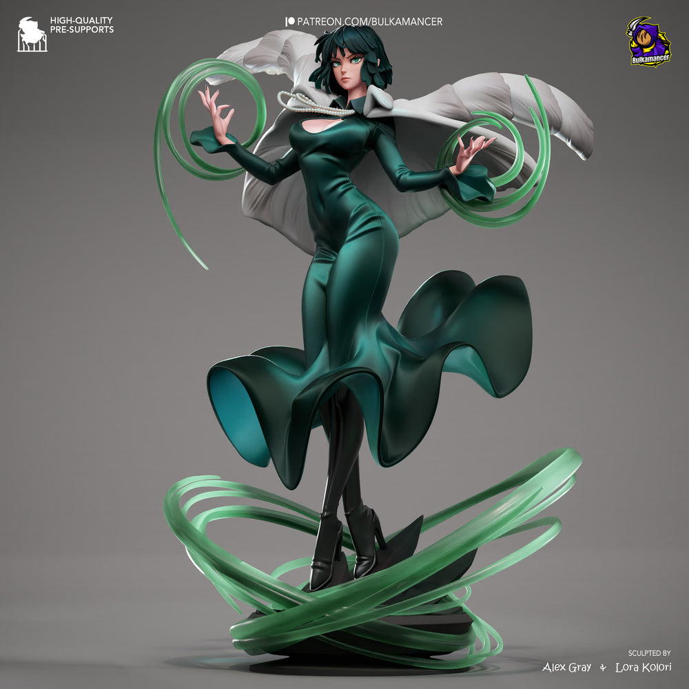 Fubuki — One-Punch Man — Statue by Bulkamancer