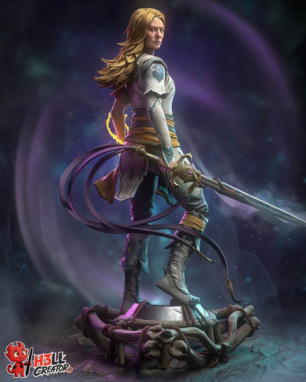 Faye — bounty-hunter — Statue by H3llcreator