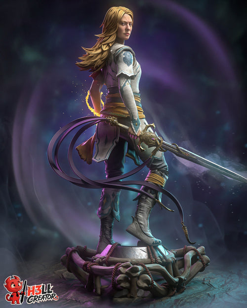 Faye — bounty-hunter — Statue by H3llcreator