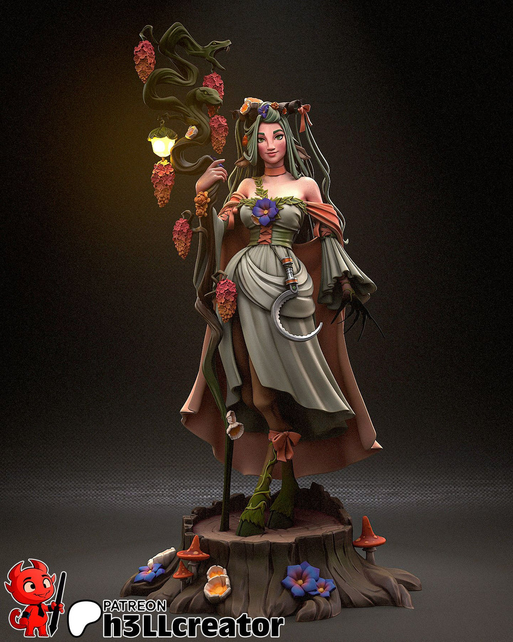 Fearne — animated-series — Statue by H3llcreator