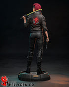 Female V — cd-projekt-red — Statue by H3llcreator
