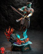 Fjord — half-orc — Statue by H3llcreator