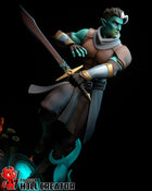 Fjord — half-orc — Statue by H3llcreator