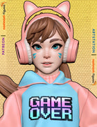 Gamer Girl — Statue by NomNom