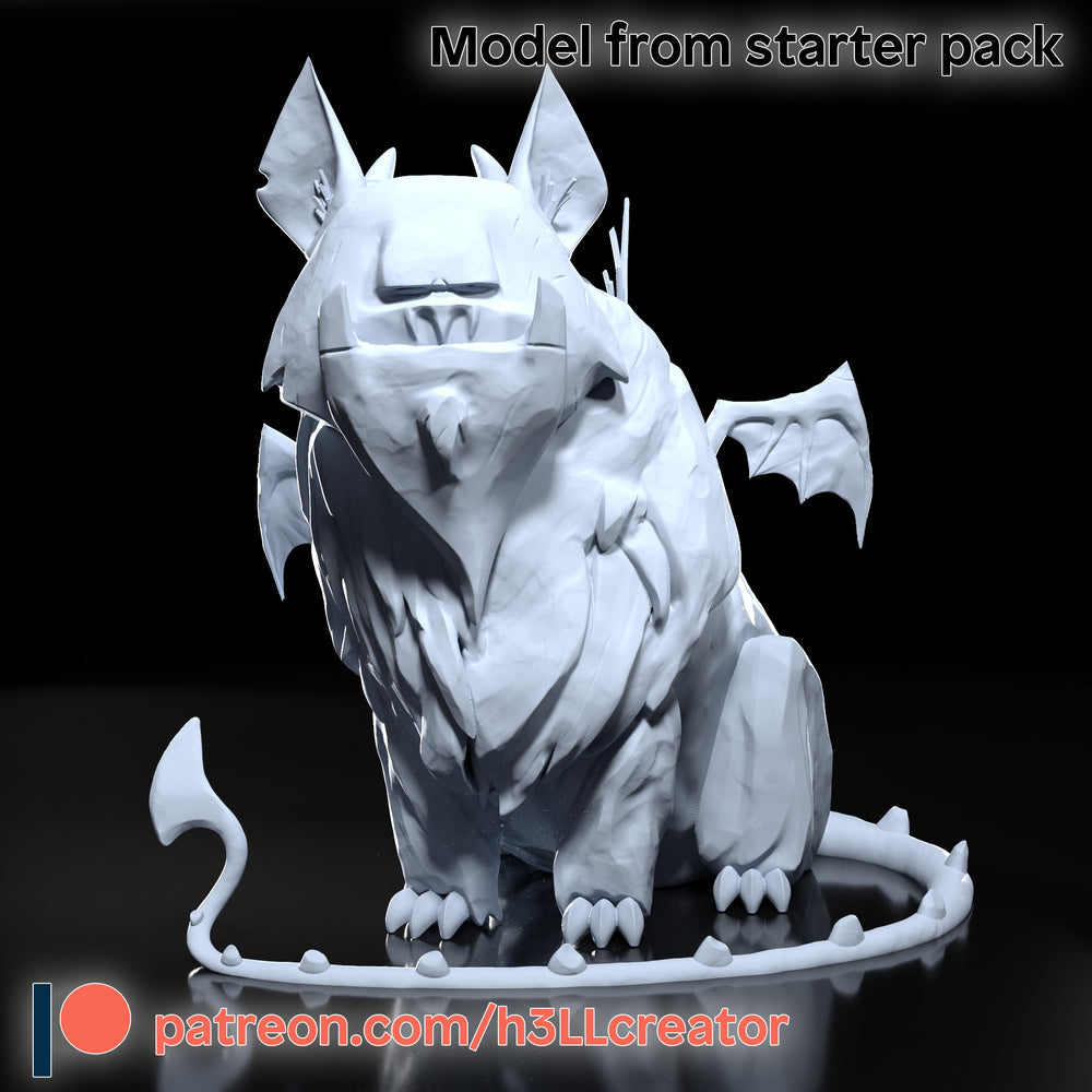 Gargoyle — gothic — Statue by H3llcreator