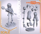 Garnet Til Alexandros — Final Fantasy IX — Statue by NomNom