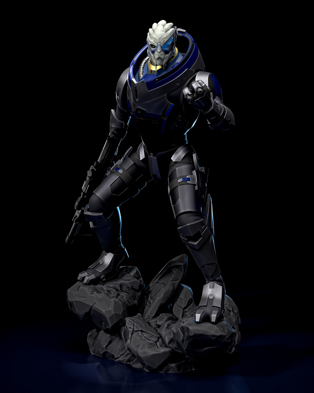 Garrus Vakarian — bioware — Statue by H3llcreator