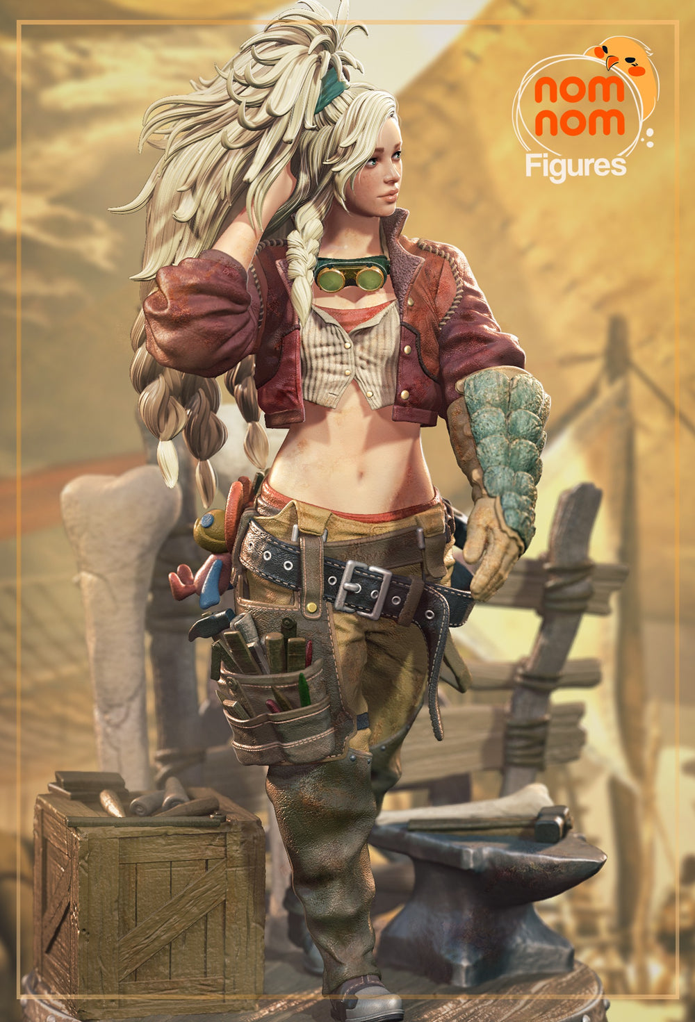 Gemma — Monster Hunter Wilds — Statue by NomNom