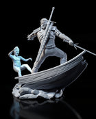 Geralt of Rivia — cd-projekt-red — Statue by H3llcreator