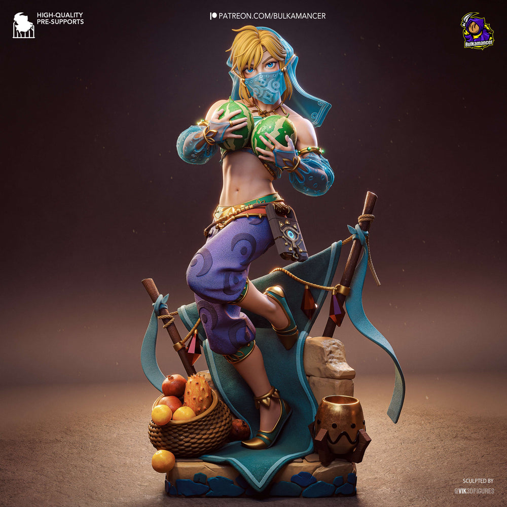 Gerudo Link | 233mm — Statue by Bulkamancer