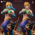 Gerudo Link | 233mm — Statue by Bulkamancer