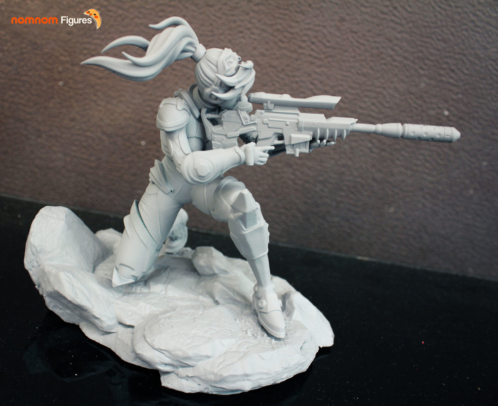 Ghost Kerrigan — StarCraft — Statue by NomNom