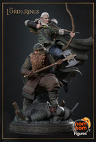 Gimli and Legolas — Lord of the Rings — Statue by NomNom