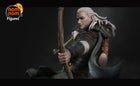 Gimli and Legolas — Lord of the Rings — Statue by NomNom
