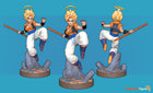 Gogeta Girl — Statue by NomNom