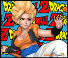 Gogeta Girl — Statue by NomNom