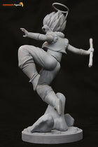 Gogeta Girl — Statue by NomNom