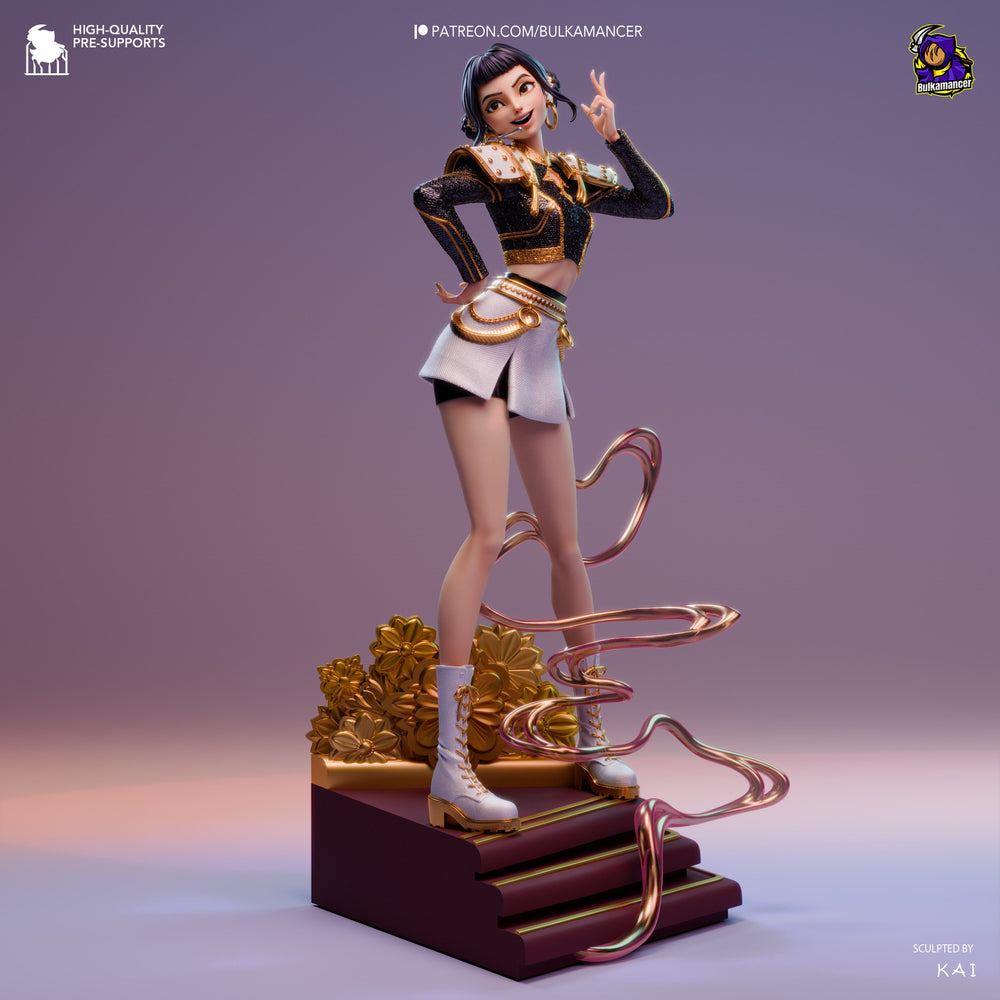 Golden Rapper | 226mm — Statue by Bulkamancer