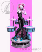 Gwen Stacy — comic-book — Statue by H3llcreator
