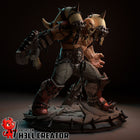 Garrosh — aotc — Statue by H3llcreator