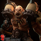 Garrosh — aotc — Statue by H3llcreator